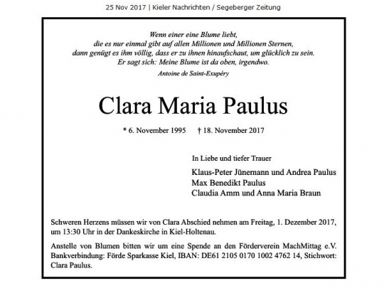 Clara Maria Paulus